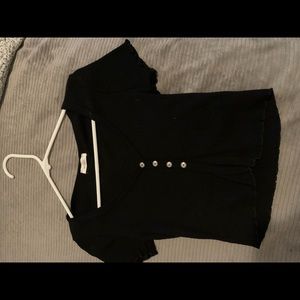 Black cute top